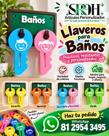 Llaveros personalizados SiRoHi